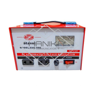 Oki Stavol SVC-500 Stabilizer 500VA Garansi 1 Phase Rumah Kapal 500Wat