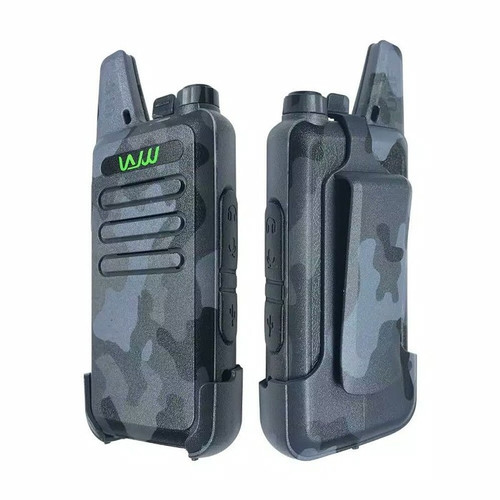 WLN KD-C1 Handie Talkie UHF Abu Loreng Garansi Non Handsfree HT WLAN