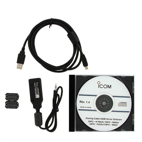 Icom OPC-478UC Kabel Program dan Software IC-V80 V88 Ori Cloning Cable