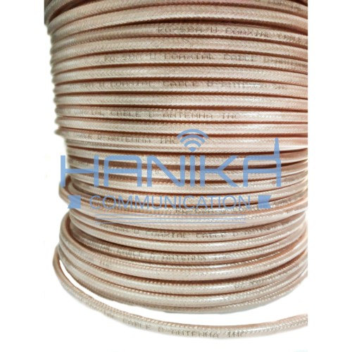 1 Roll D Antenna RG-58 Kabel Koaksial 50Ohm Coaxial Cable RG58 Teflon