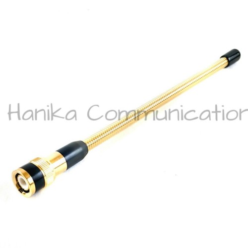 Unier Antena HT VHF Kuning BNC Male Handie Talkie Icom dll