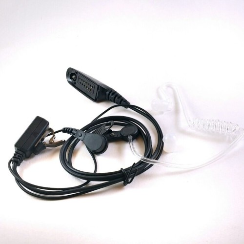 Unier Handsfree HT Motorola GP328 GP338 Spiral Tube Selang FBI Earmic