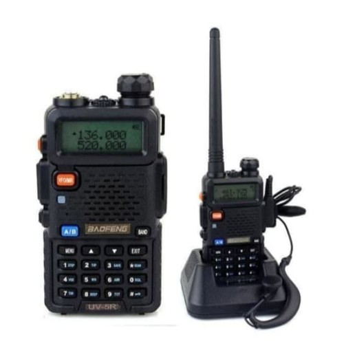 Baofeng UV-5R HT Dual Band Garansi 1 Th Baru UV5R UV5 UV-5 Walkie