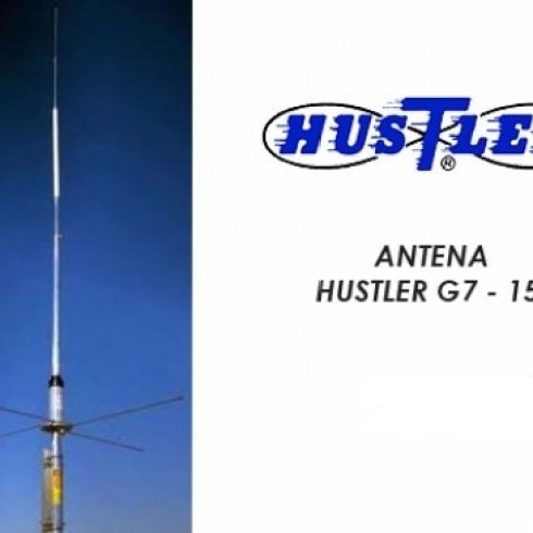 HUSTLER G7-136 Antena Base Radio VHF Ori USA Baru 136-144 MHz Antenna