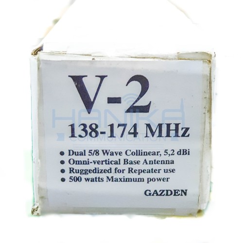 Gazden V-2 Antena Base Station VHF V2 Radio Komunikasi Rig HT Ori Baru