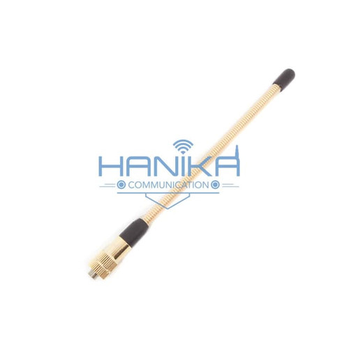 Unier Antena HT Helical Kuning VHF SMA Female Antenna Handie Talkie