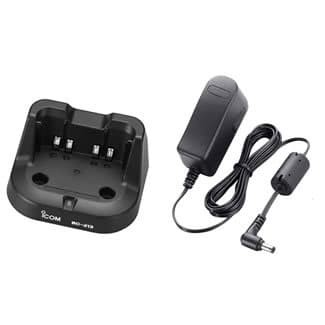 Icom BC-213 Desktop Charger + BC-123 Adaptor for BP-278 / IC-V88 / U88