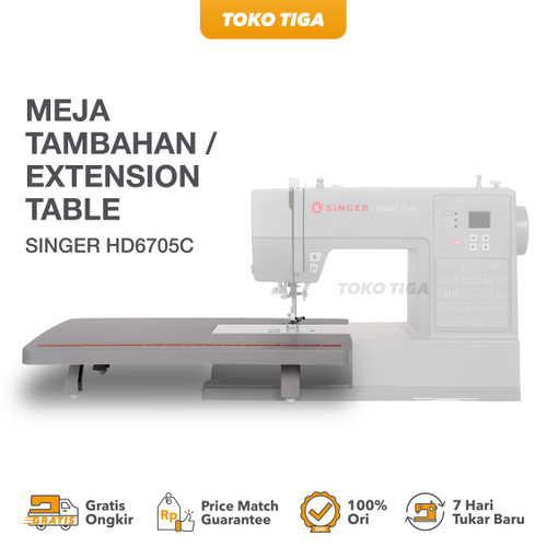 Extension Table / Meja Tambahan Mesin Jahit SINGER HD6605C & HD6705C