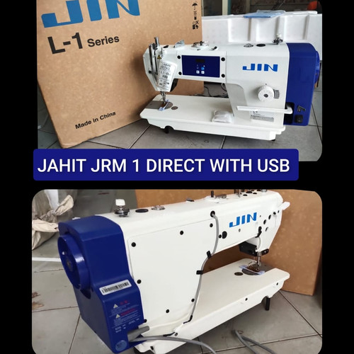 Mesin Jahit Jarum 1 Industrial Direct Drive Servo JUKI JIN L-1-BA / L1-BA