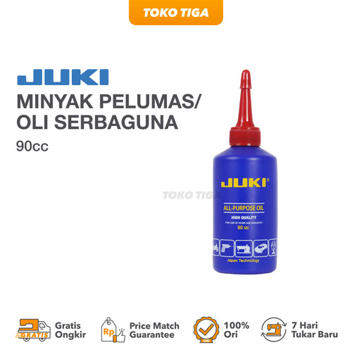 Minyak Pelumas Serbaguna / Oli Mesin Jahit JUKI (90cc / 90ml)