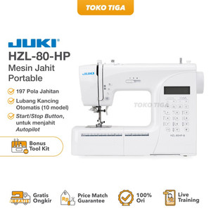 Mesin Jahit JUKI HZL-80-HP Portable Digital Computerised