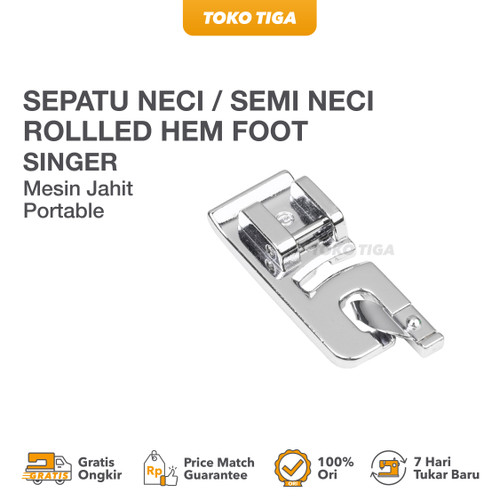 Sepatu Neci / Semi Neci / Rolled Hem Foot Merk Singer