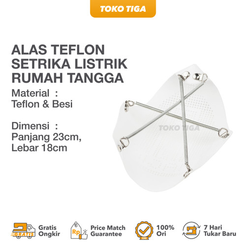 Teflon Cover / Alas Teflon Setrika Listrik Rumah Tangga / Laundry