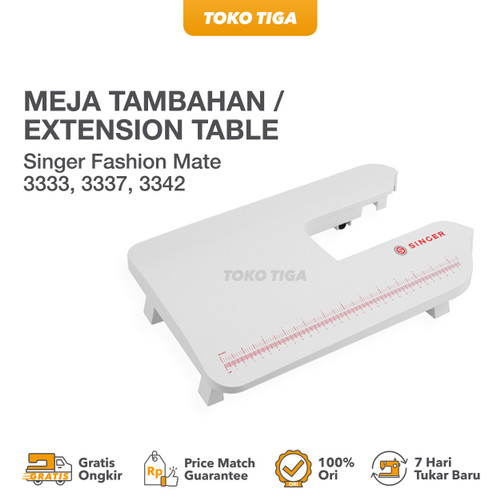 Meja Tambahan Extension Mesin Jahit SINGER Fashion Mate 3333 3342