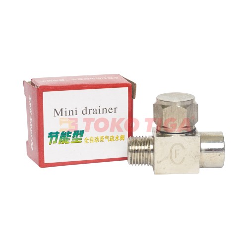 Steam Trap / Mini Drainer 1/4" Setrika Uap Boiler - Best Quality