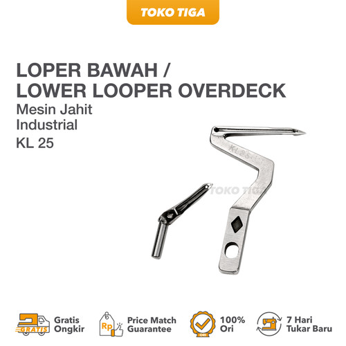 Looper/Loper Set Obras Benang 4 High Speed Industrial (KL25 - LP26)