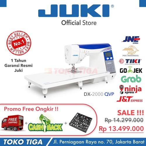 [PROMO] JUKI HZL DX-2000QVP Mesin Jahit dan Quilting Digital Portable