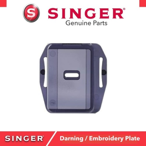 Darning Plate / Plat Penutup Gigi SINGER (Mesin Jahit Portable)