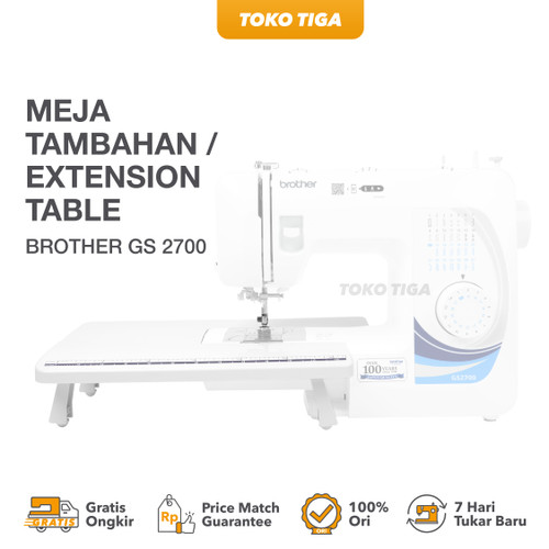 Extension Table / Meja Tambahan Mesin Jahit BROTHER GS2700 / GS2500