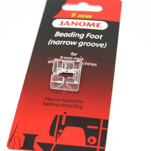 Sepatu Pasang Manik/Pearl/ Beading Foot Narrow 9mm JANOME - 202097006