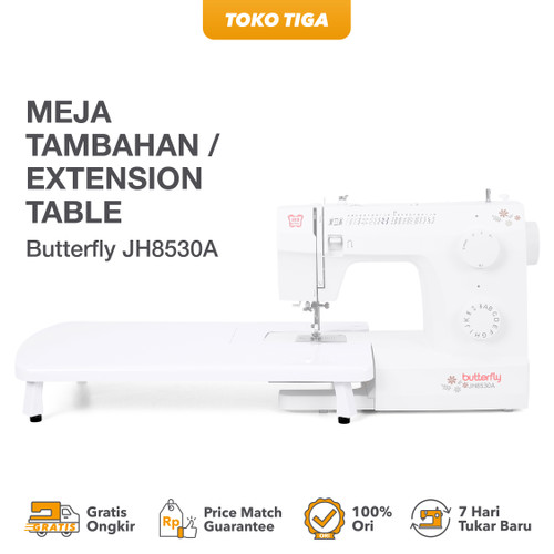 Extension Table / Meja Tambahan Mesin Jahit Butterfly JH 8530A