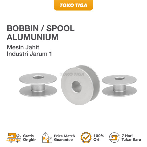 Bobbins/Spool/Bobbin Alumunium Mesin Jahit Jarum 1 High Speed Industri