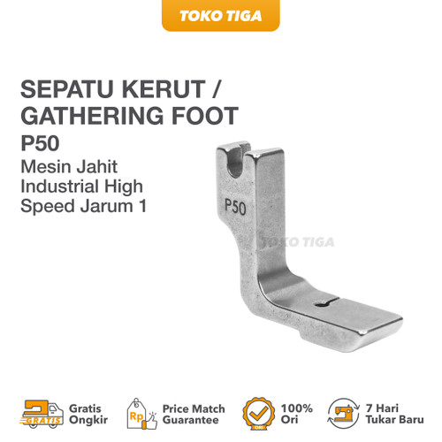 Sepatu Kerut P50/P-50 (Mesin Jahit Industrial High Speed Jarum 1)