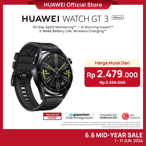 HUAWEI WATCH GT 3 46mm Smartwatch