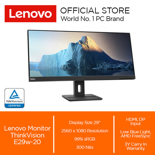 Lenovo ThinkVision E29w-20 29" IPS 90Hz