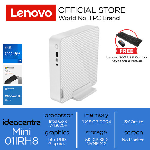 Lenovo IdeaCentre Mini 01IRH8 Core i7-13620H 8GB 512GB W11 OHS