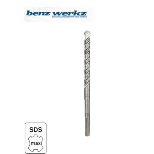 SDS MAX 4-edge 22mm x 340mm - Mata bor beton SDS Max Benz Werkz