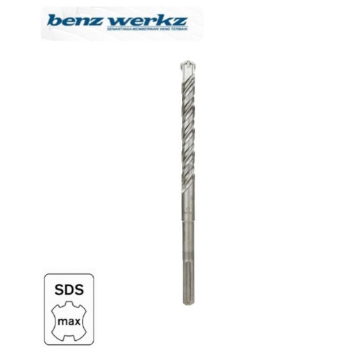 SDS MAX 4-edge 32mm x 920mm - Mata bor beton SDS Max Benz Werkz