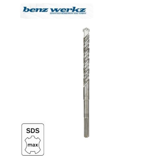 SDS MAX 4-edge 28mm x 670mm - Mata bor beton SDS Max Benz Werkz