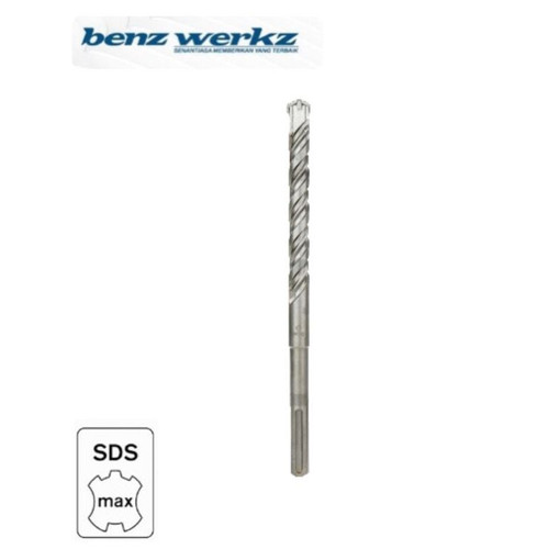 SDS MAX 4-edge 24mm x 320mm - Mata bor beton SDS Max Benz Werkz