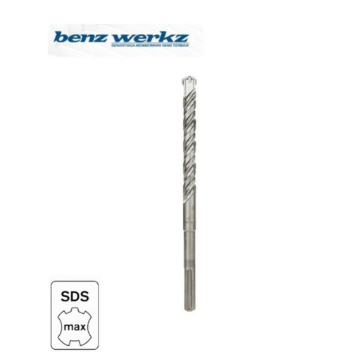 SDS MAX 4-edge 18mm x 920mm - Mata bor beton SDS Max Benz Werkz