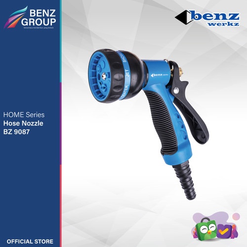 Semprotan Taman Air / Hose Nozzle 8 Mode Benz Werkz BZ-9087