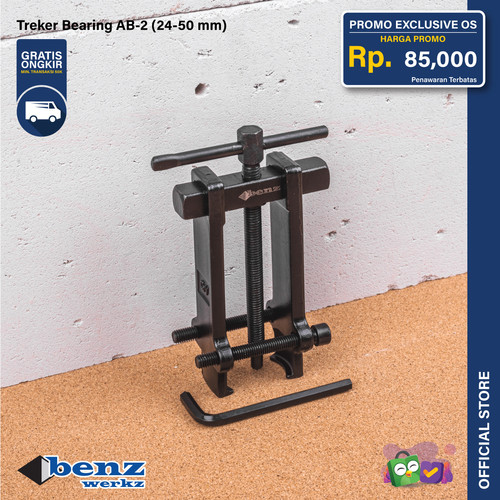 Treker Bearing AB2 / Alat Buka Bearing Puller 24 - 50 mm Benz Werkz