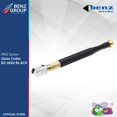 Alat Pemotong Kaca Black / Glass Cutter Benz Werkz