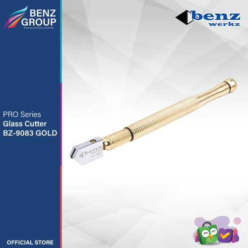 Alat Pemotong Kaca Gold / Glass Cutter Benz Werkz