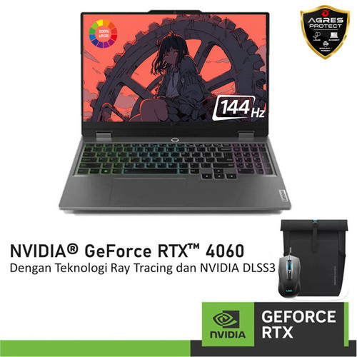 LENOVO LOQ 15 GeForce RTX 4060 - i7 13650HX 12GB 512SSD OHS