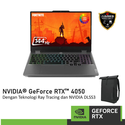 LENOVO LOQ 15 GeForce RTX 4050 - i7 13650HX 12GB 512SSD OHS