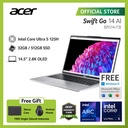 Acer Swift Go 14 With AI SFG14-73-56A7 14" OLED Intel Core Ultra 5 125H EVO Intel Arc 32GB RAM 512GB SSD