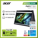 ACER ASPIRE 5 SPIN 14 A5SP14-51MTN-58F6 14" I5-1335U RAM 16GB 512G