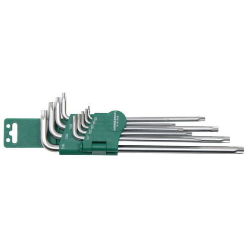 9 PCS EXTRA LONG STAR ARM HEX KEY SET (MM) (H16109S)