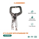 6" C-CLAMP DENGAN TIP STANDAR (P37M06A)