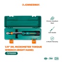 Jonnesway Dr. Micrometer Torque Wrench (Right Hand) 1/4" - T21025N