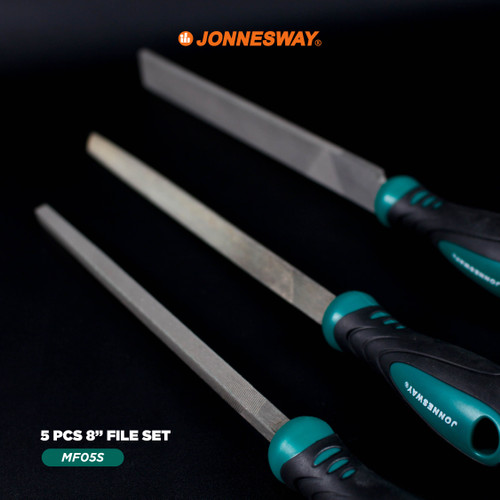 Jonnesway 5 Pcs Kikir Besi 8 File Set - MF05S