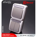 Broco Atlantic 226162 Saklar Engkel + Saklar Seri (Vertical)