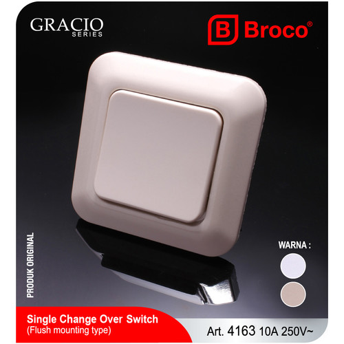 Broco 4163 (B) Saklar Engkel Hotel Gracio