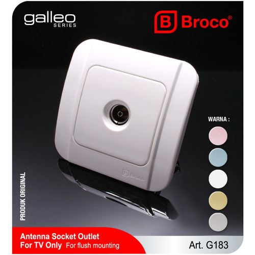 Broco G183 (B) TV Socket Galleo